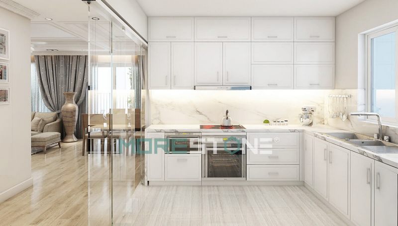 Tuyển tập những mẫu đá ốp bếp được chuộng tại các tỉnh phía Bắc